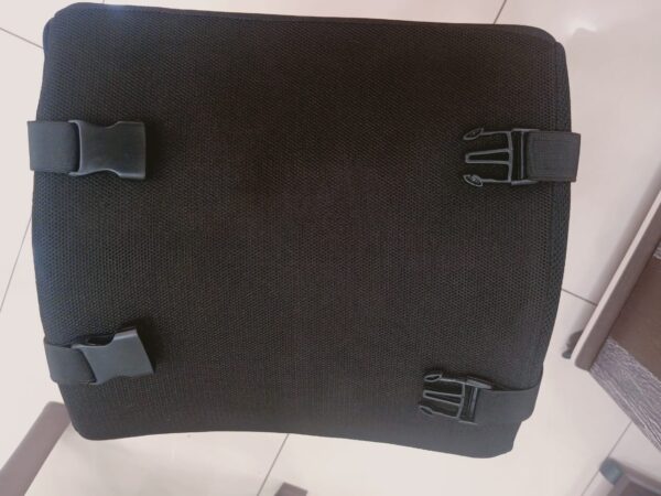 LUMBAR SUPPORT PILLOW  WITH BLACK COVER