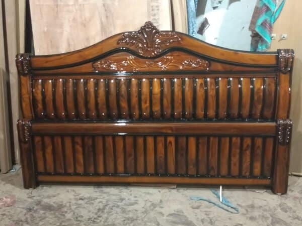 TEAKWOOD COT QUEEN 2 SIZE 6075 - 14