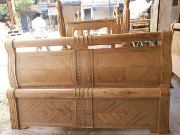 TEAKWOOD COT QUEEN 2 SIZE 6075 - 13