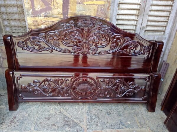 TEAKWOOD COT QUEEN 2 SIZE 6075 - 11