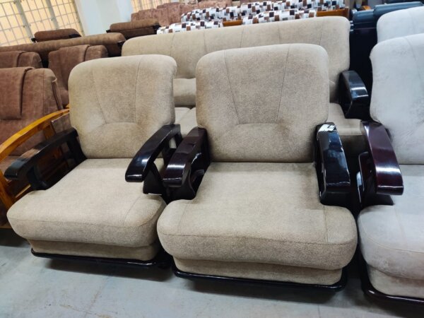 3+1+1 SOFA - TEAK -9 - Image 2