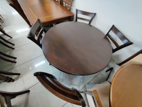 1+4 ROUND DINING TABLE -3 - Image 2