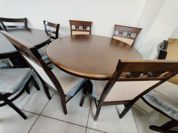 1+4 ROUND DINING TABLE -4