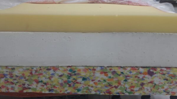 4 INCH LATEX + REBONDED + MEMORY FOAM 78*72